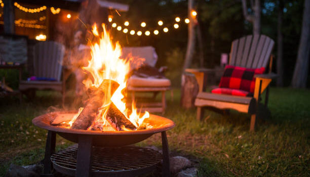 Speisen am Lagerfeuer