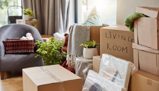 Umzug in die neue Wohnung