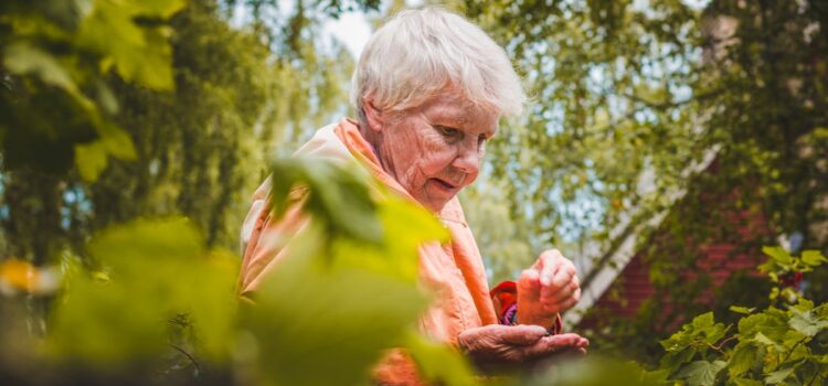 Richtige Altenpflege